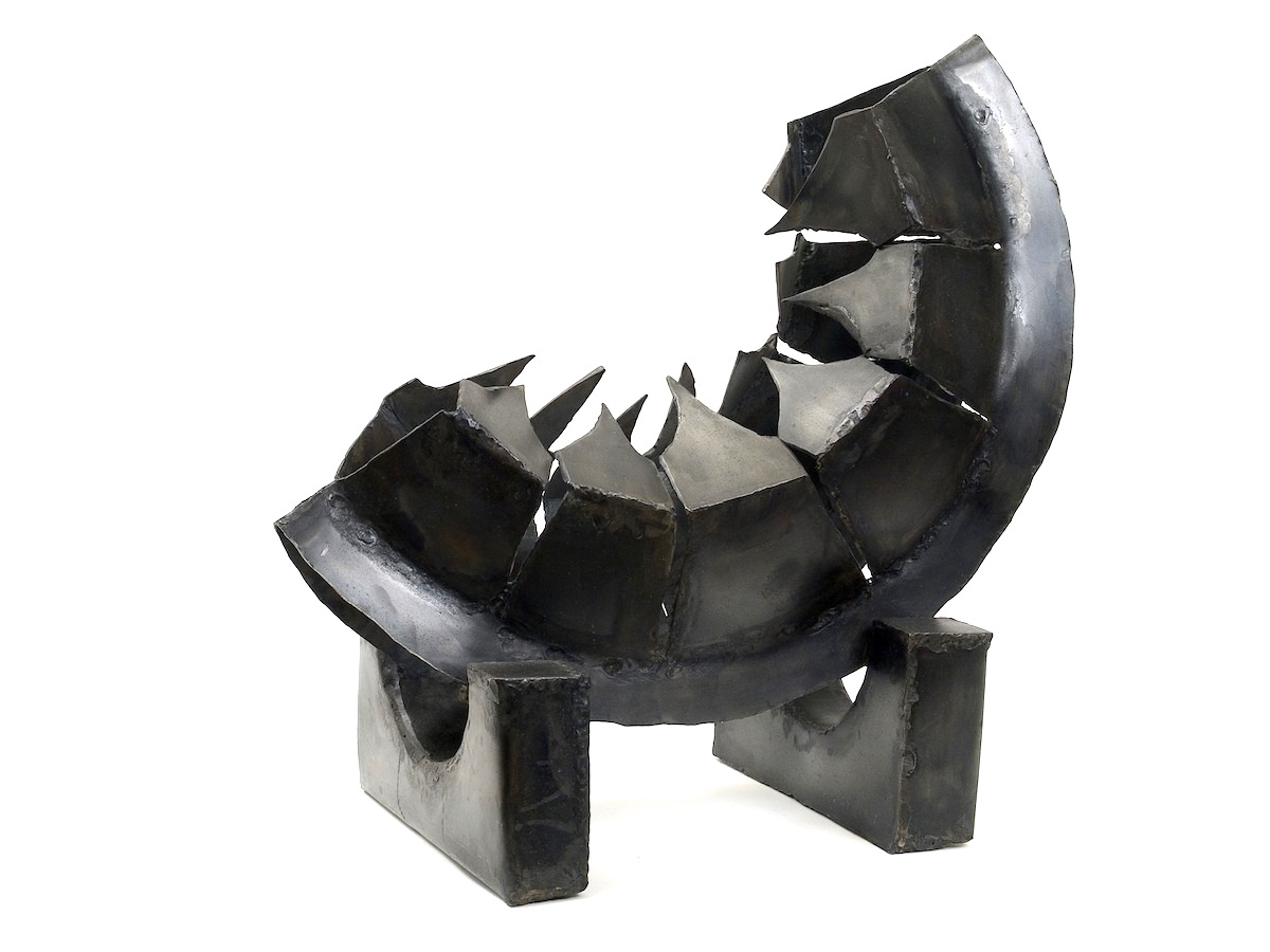 Cradle, 2002, Welded Steel, 19''x21''x10.25''